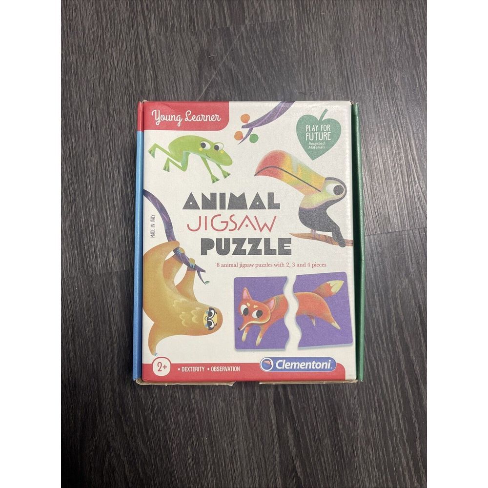 Animals Jigsaw Puzzle For Kids Educational Toy B-W